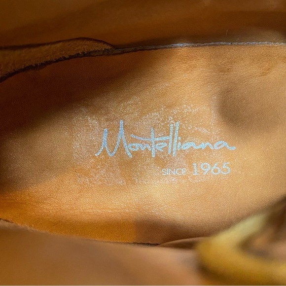 Montelliana Alce Lace Up Tan Boot 8 - Picture 12 of 14